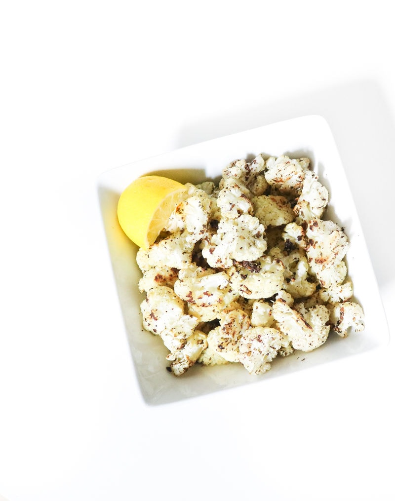 Roasted Cauliflower Snack
