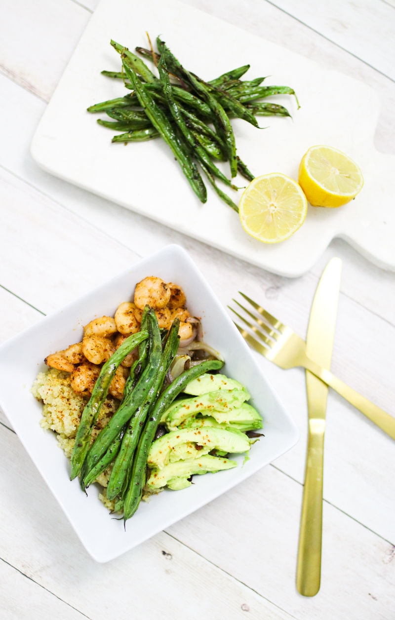 chipotle shrimp and quinoa
