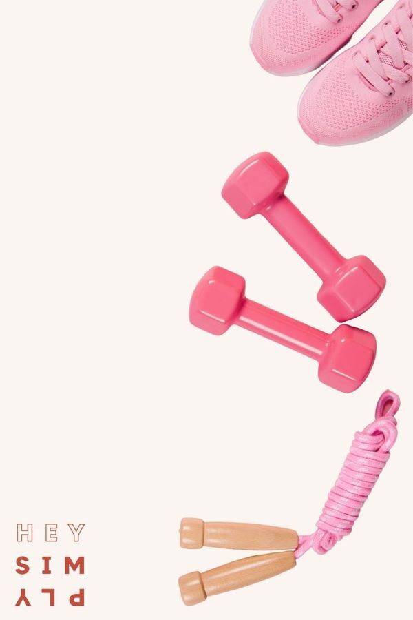 Jumping Rope, Dumbbell, Shoes