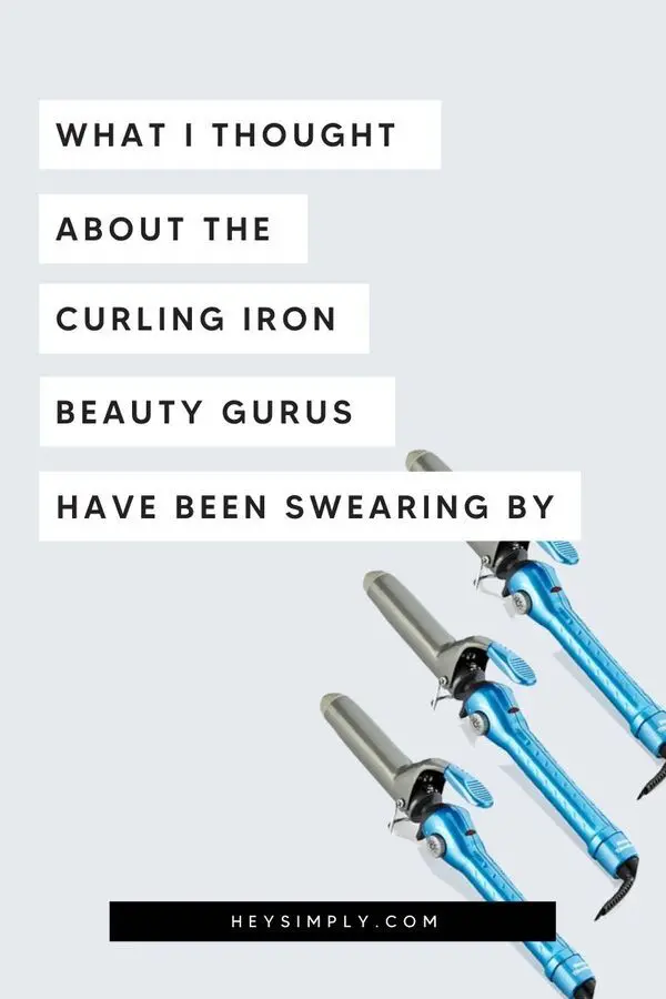 What curling iron does shop hair by chrissy use