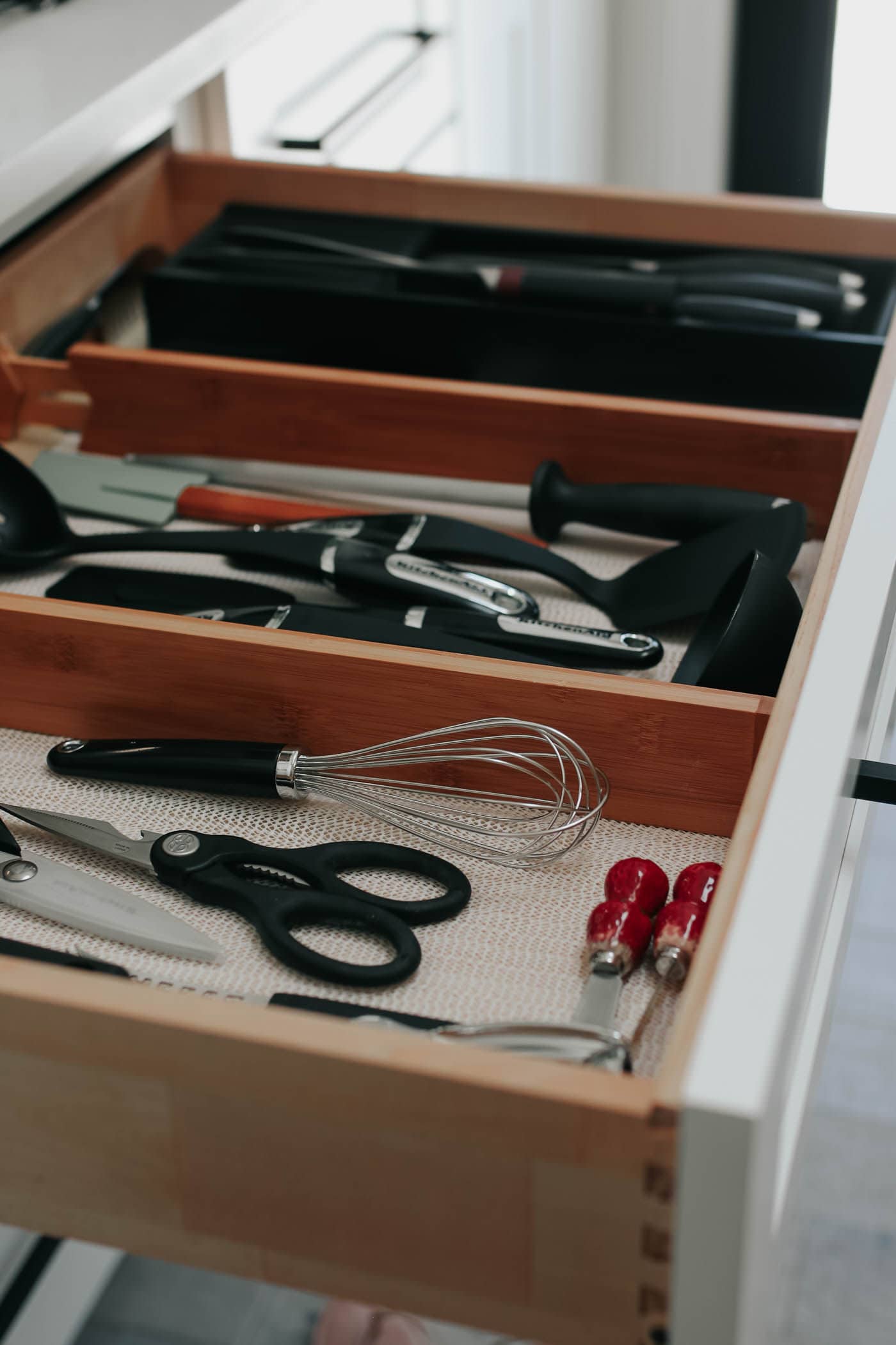 amazon home bamboo drawer organizer