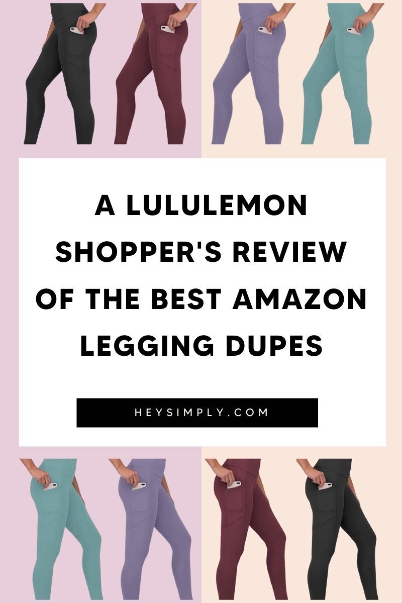 Penny Pincher Fashion Blog on Instagram: NEW POST: Lululemon dupes from  !! These  dupes have amazing reviews and are comparable to the  look and feel of Lululemon… my favorite part is