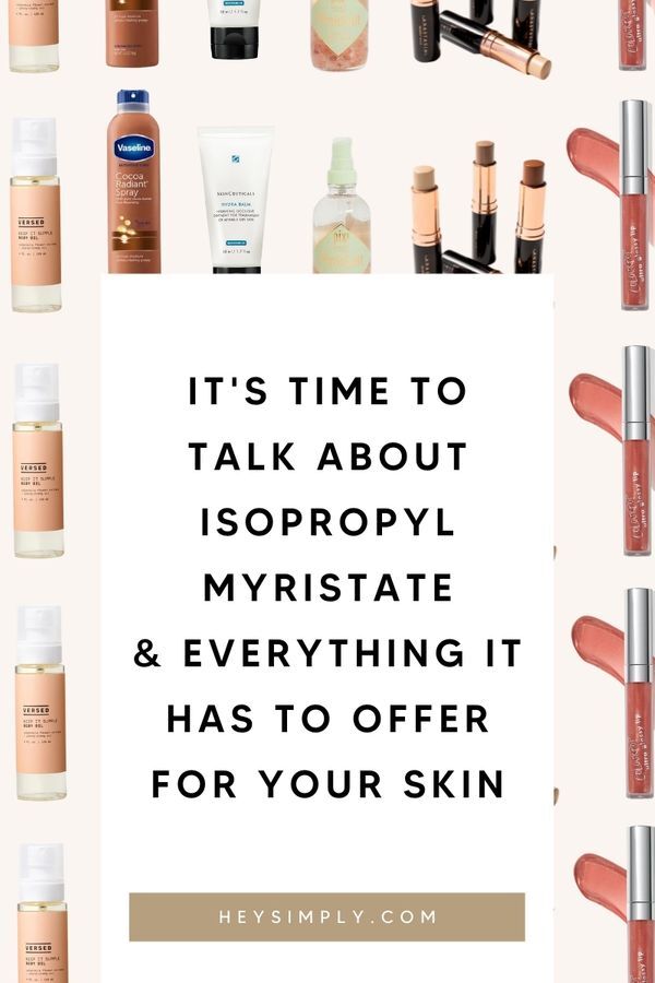 It's time to talk about Isopropyl Myristate & Everything it has to offer for your skin